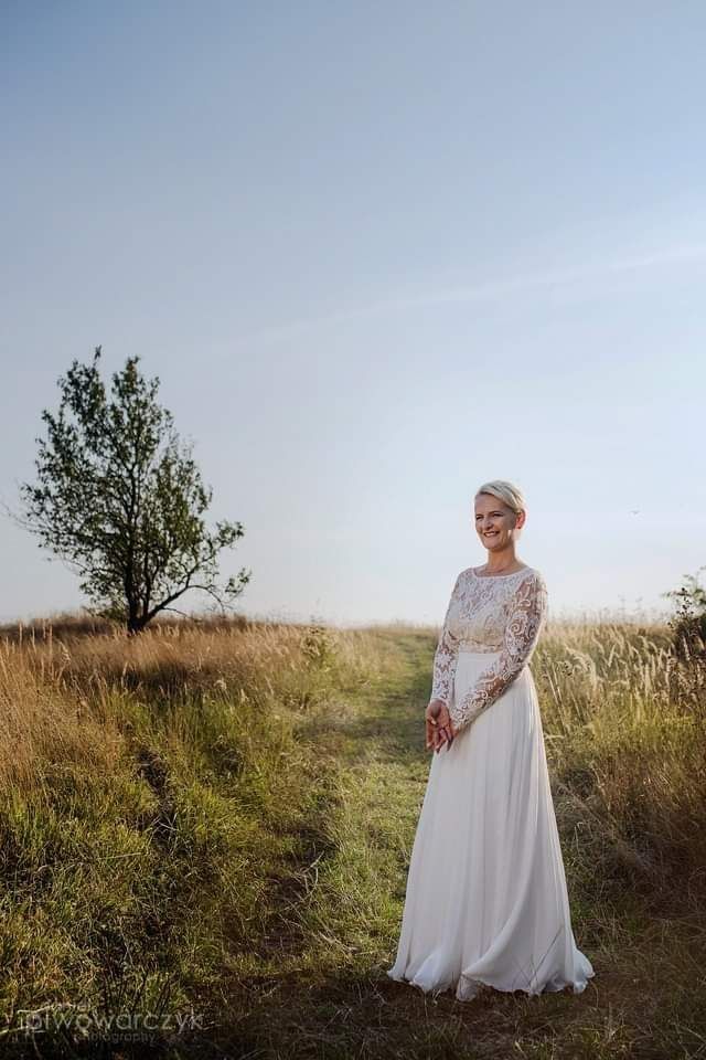 Suknia ślubna Rustykalna
