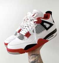 Nike jordan 4 fire red novoss