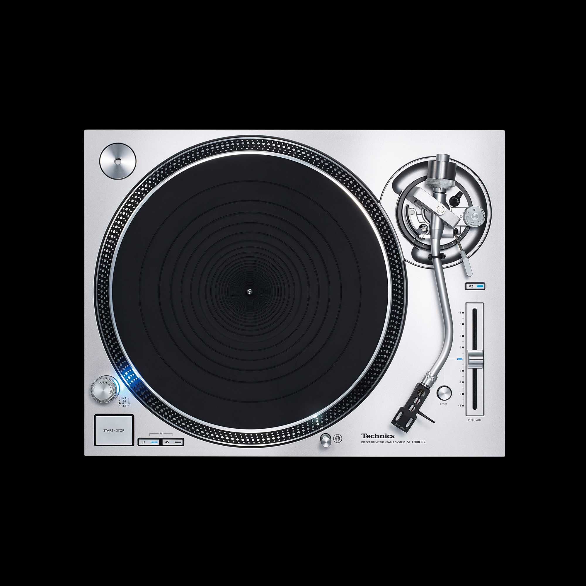 Gramofon Technics SL-1210GR2EK/S czarny i srebrny sprawdź szczegóły