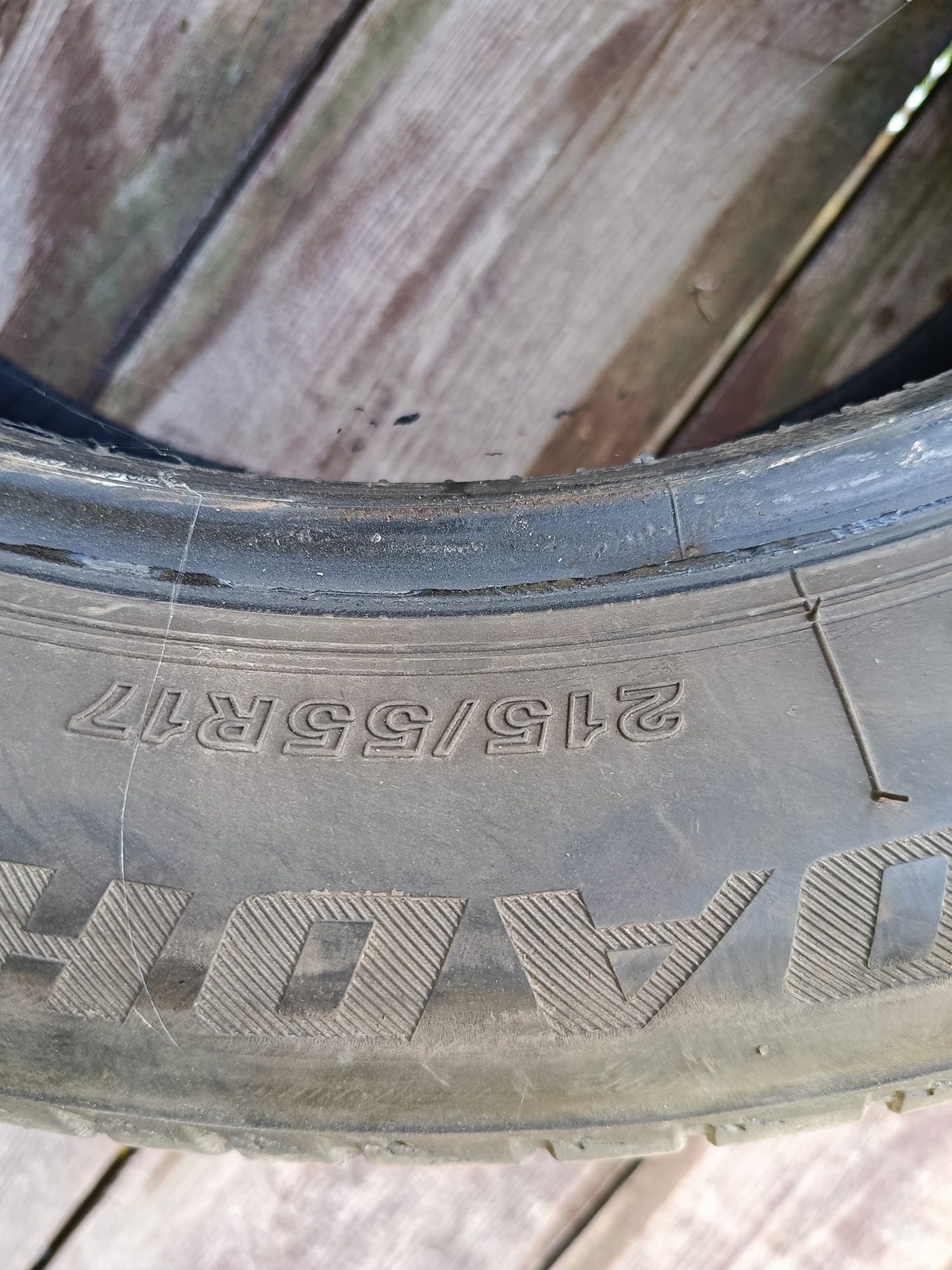 Opony firestone 215/55 R17 - 50 zł. / 2 szt.