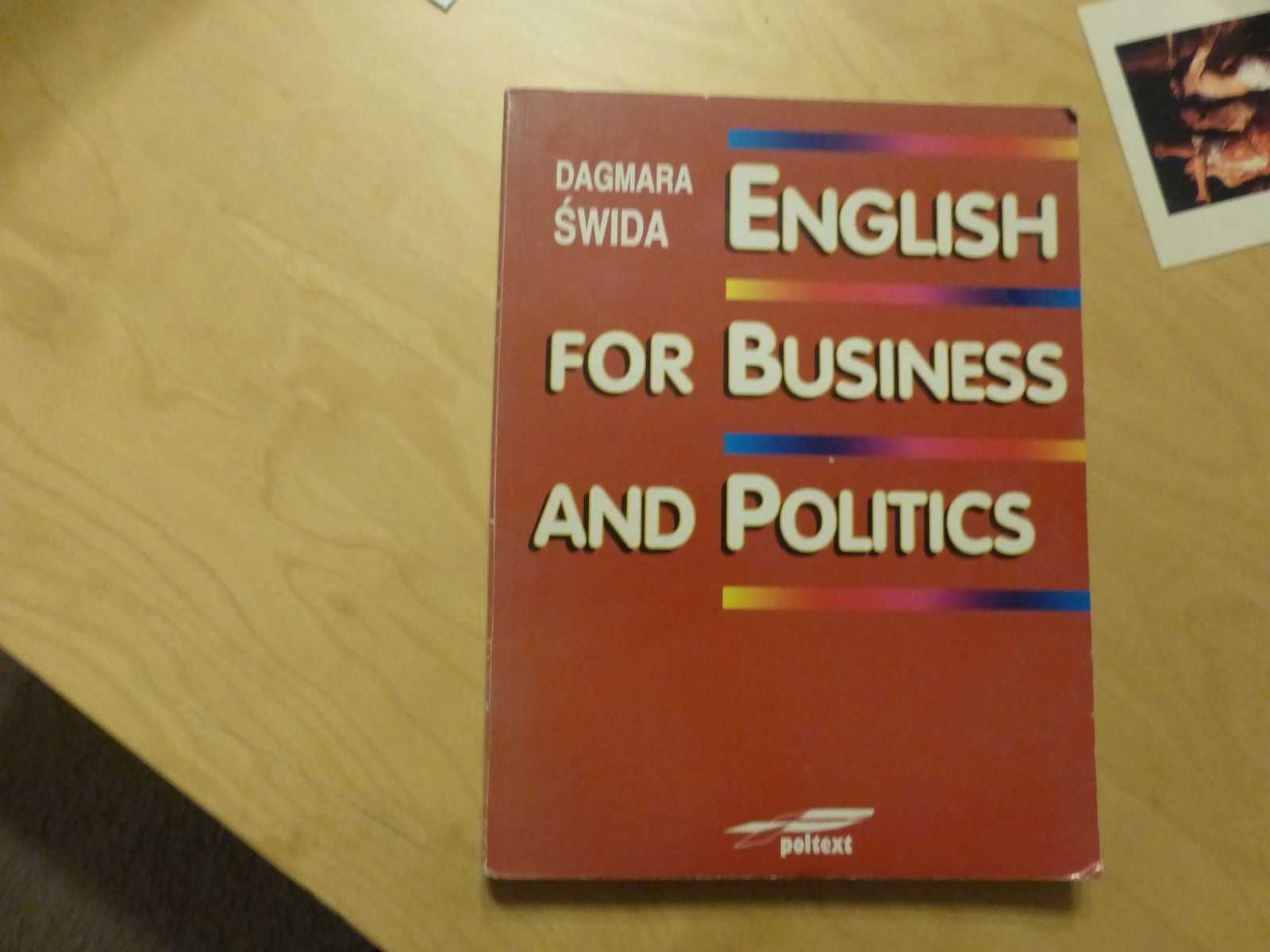 English for busines and politics, Dagmara Świda
