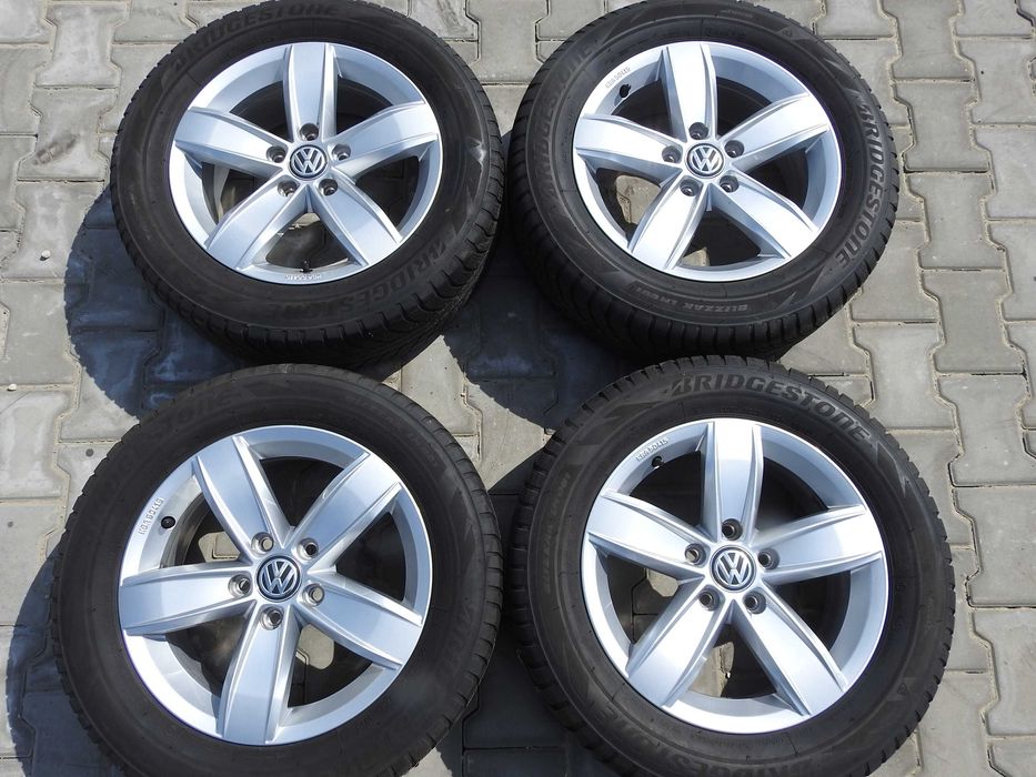 4x Alufelgi VW 16'' 5x112 6J ET43 2GA 2019rok Super Stan