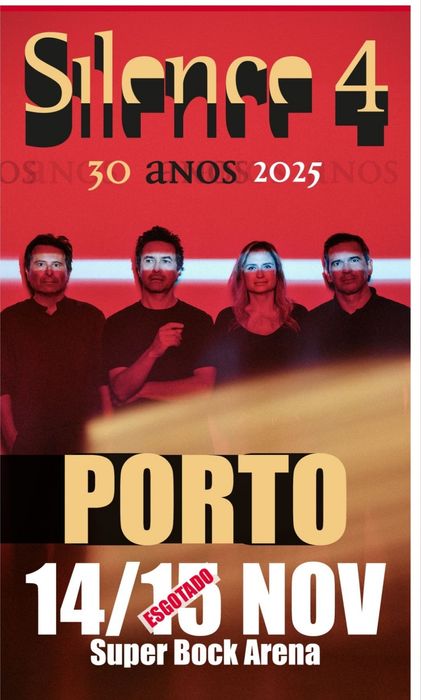 Vendo bilhete concerto silence 4 Porto