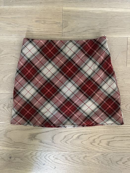 Spódniczka mini w kratkę rozmiar 44 H&M