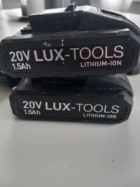 LUX-TOOLS baterie akumulatorki ładowarka