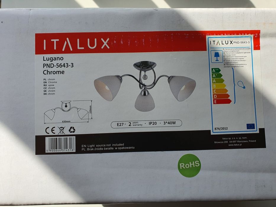 Italux lampa wisząca