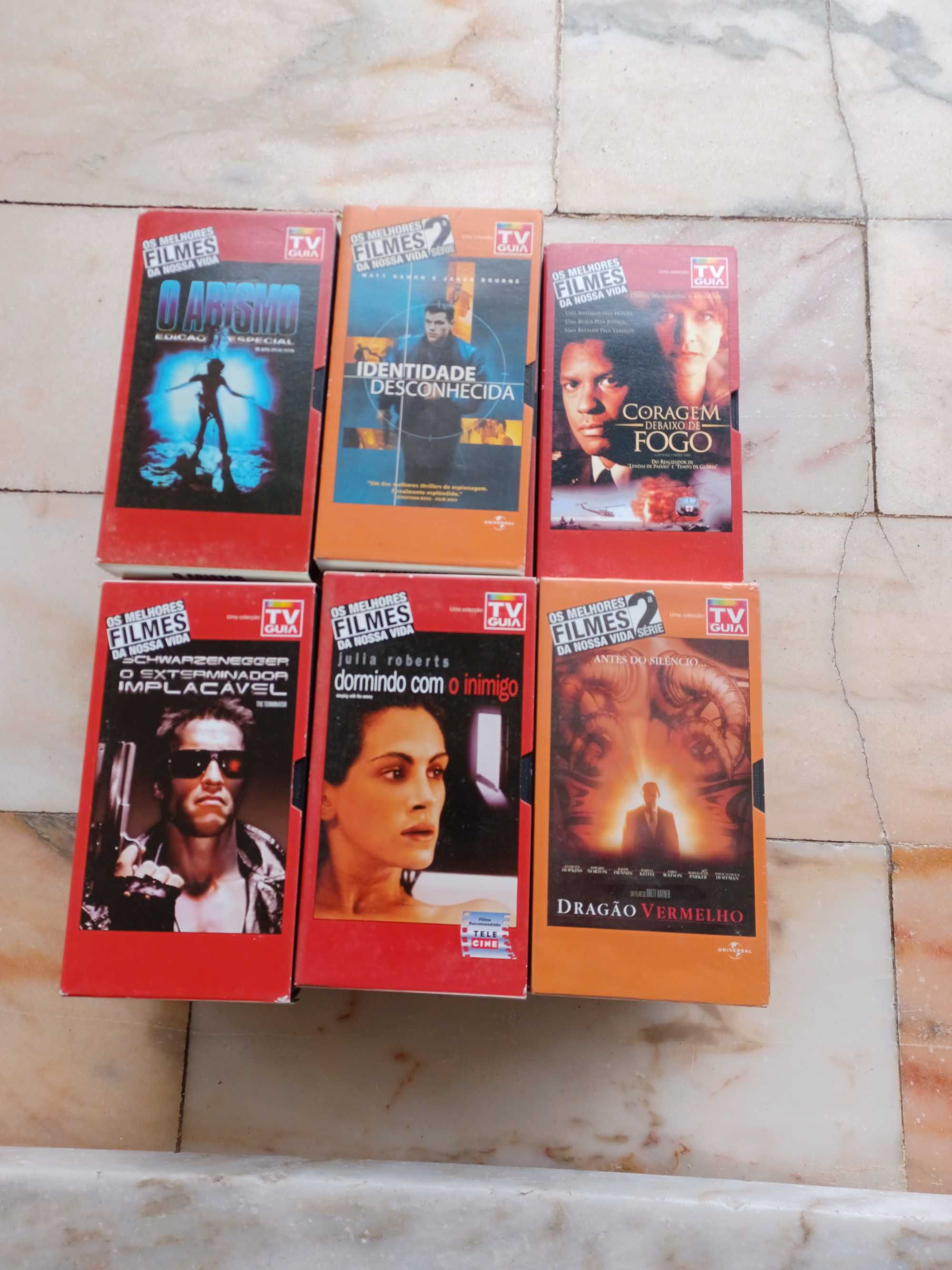 Coleção de Filmes em VHS da TV GUIA.