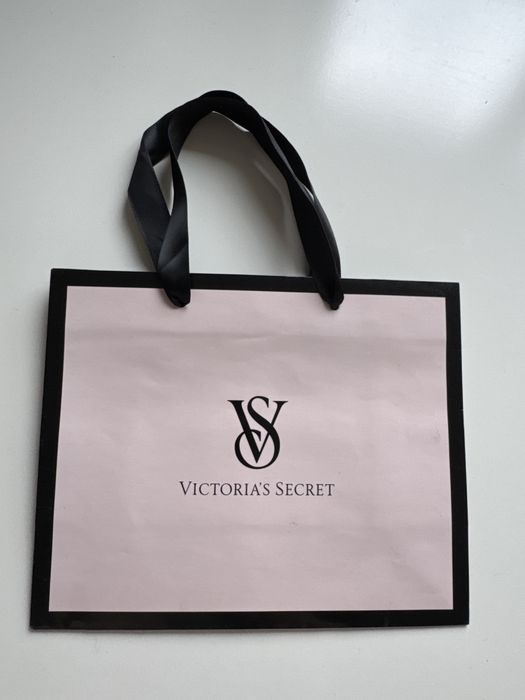 Victoria’s Secret torebka prezentowa papierowa róż mała 19/16