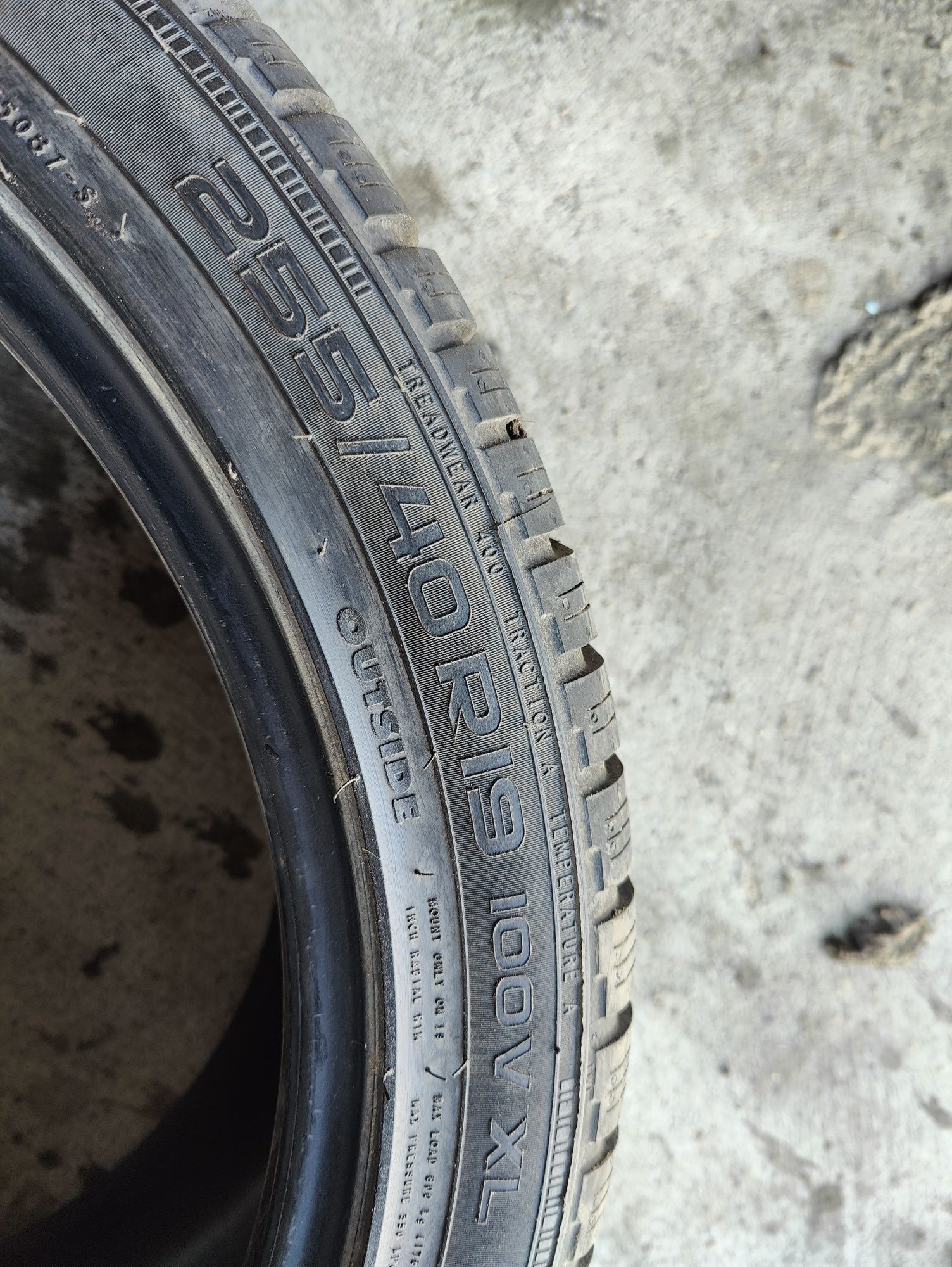 Opony zimowe Nokian 255/40r19