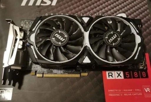 Karta graficzna MMSI Radeon RX 590 ARMOR OC 8GB GDDR5
