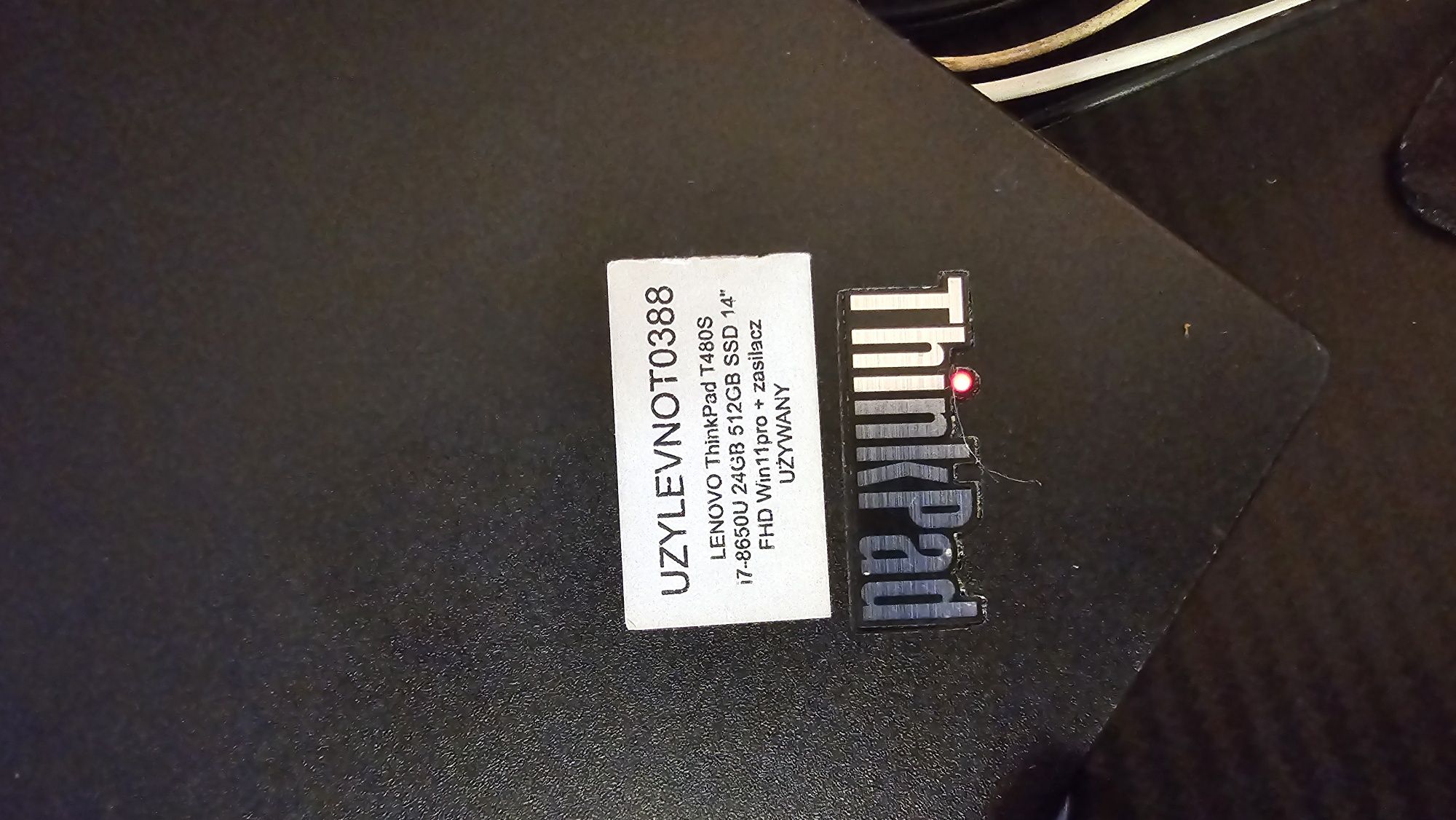 Laptop Lenovo ThinkPad T480s