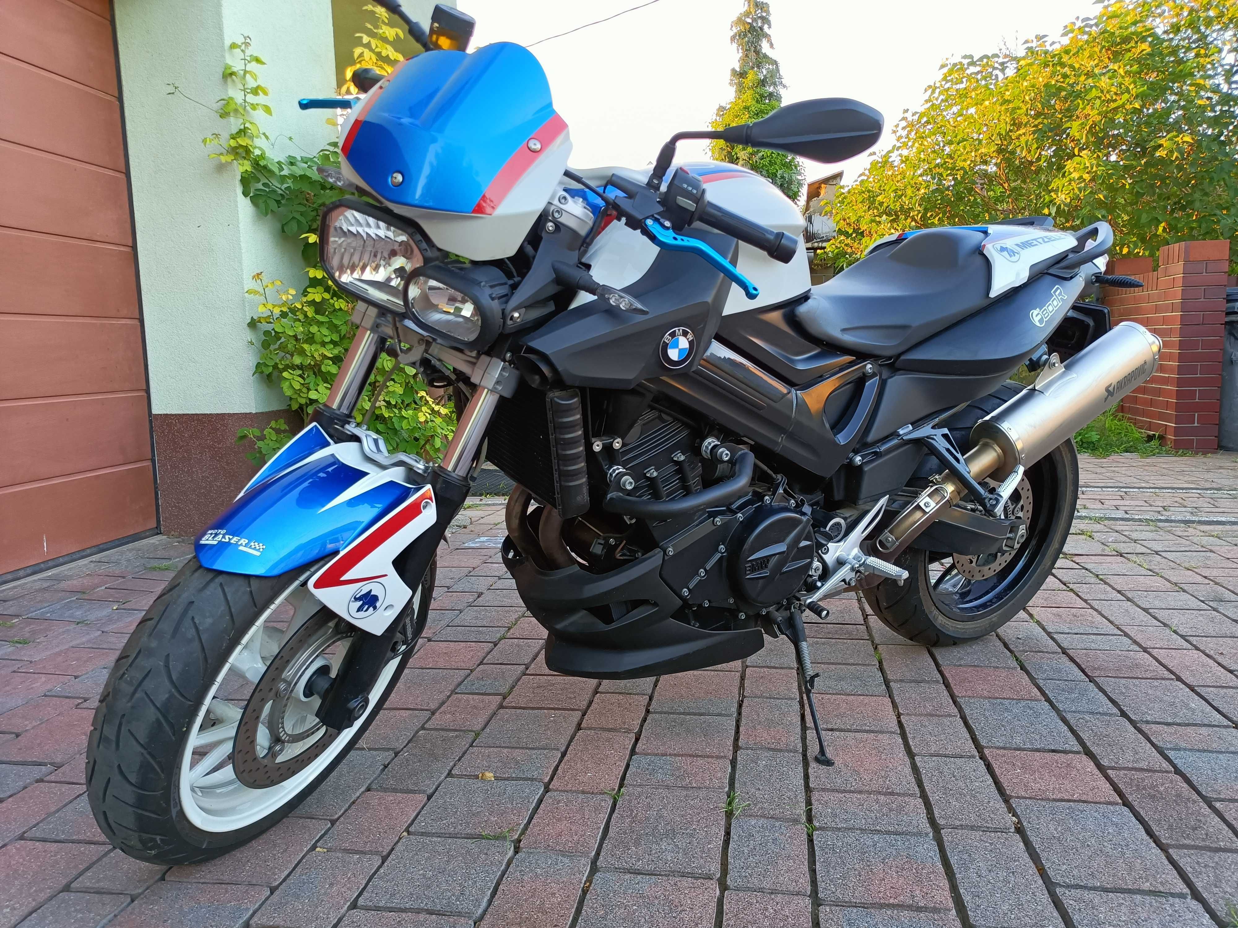 bmw f800 r chris pfeiffer unikat od motocyklisty racing faktura VAT fv
