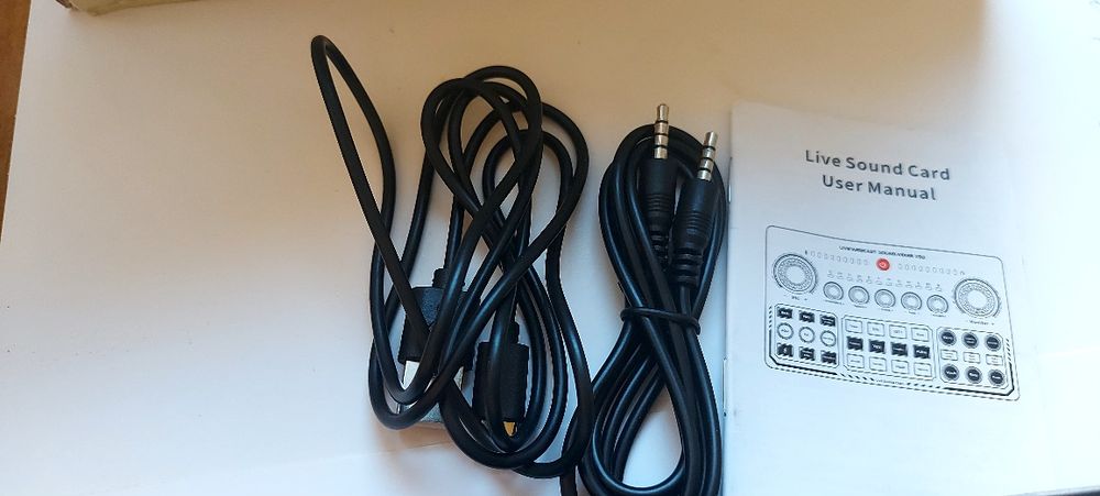 Звуковая карта для  стрима.  Sound Mixer x50 Новая.