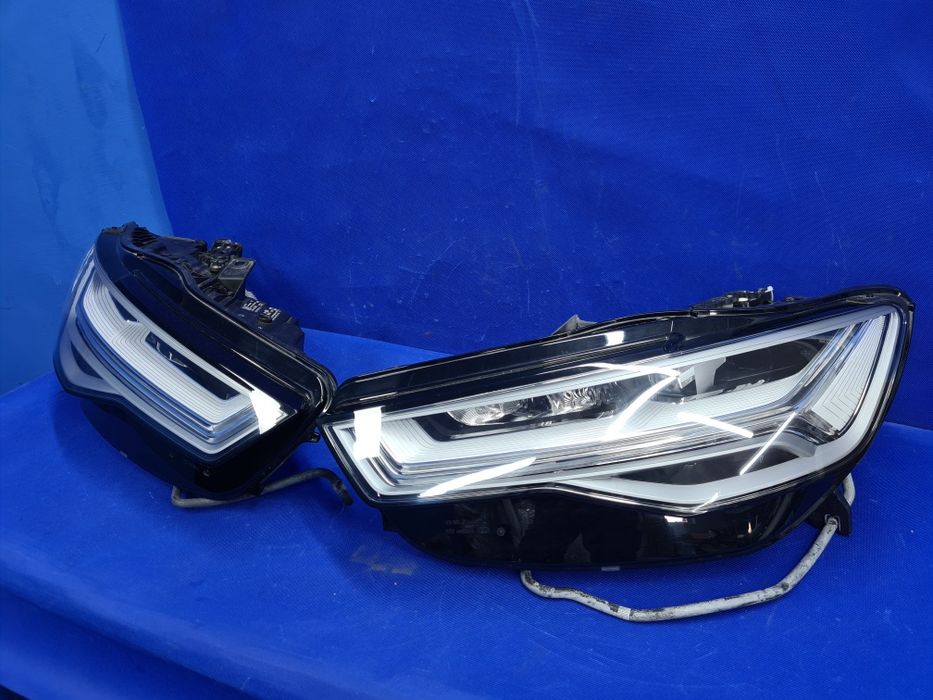KOMPLET lamp przednich FULL LED AUDI A6 C7 LIFT prawa lewa moduły