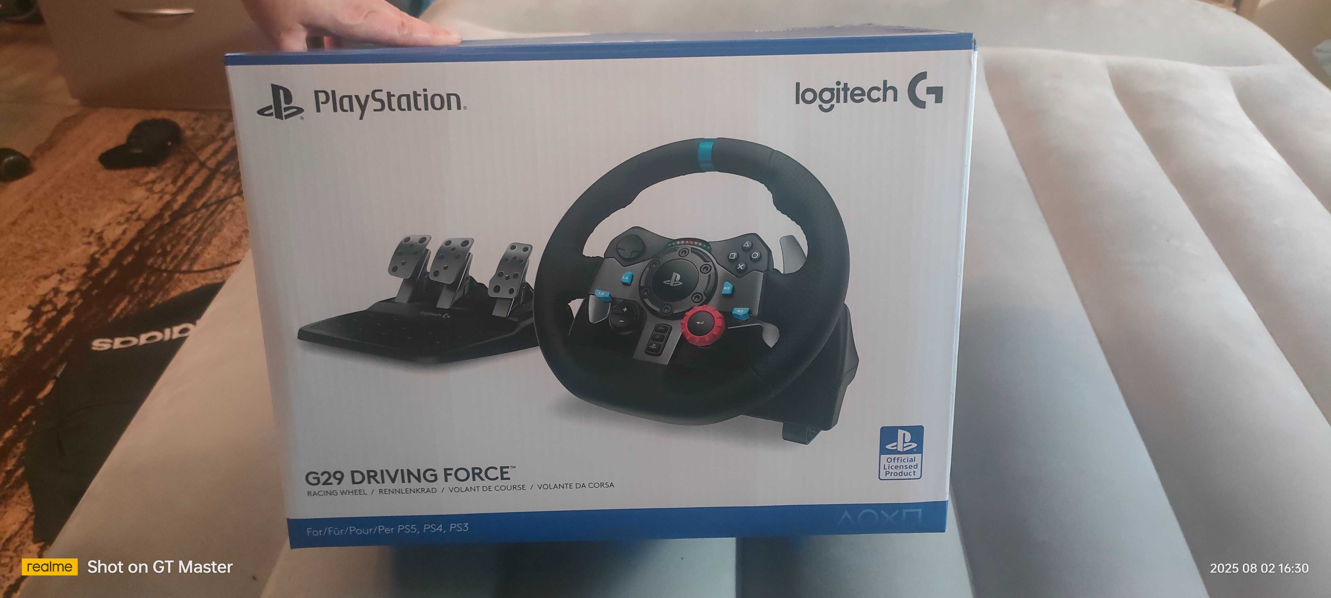 Kierownica Logitech G29 driving force   PS5/PS4/PS3/PC
