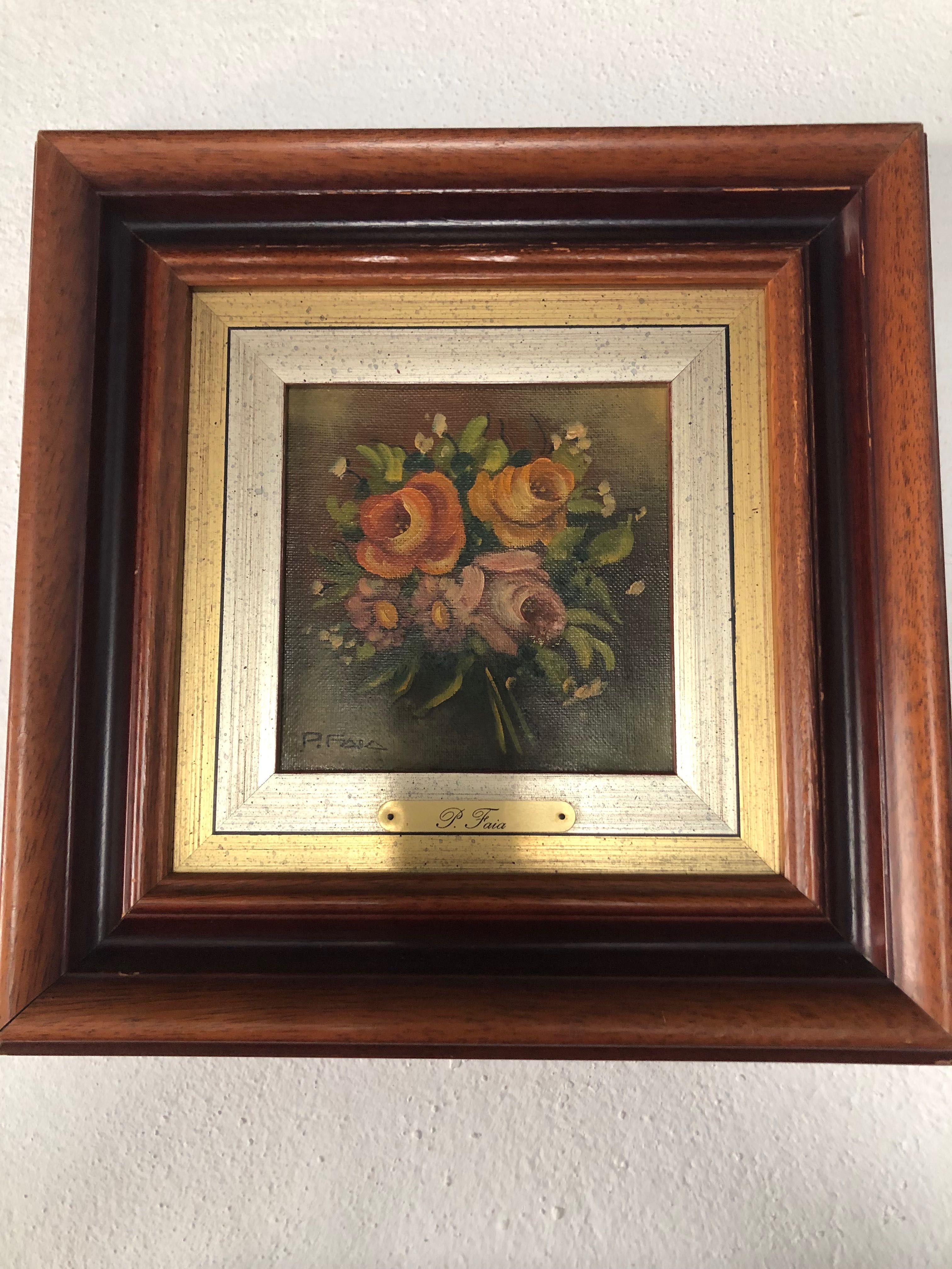 Quadros com flores