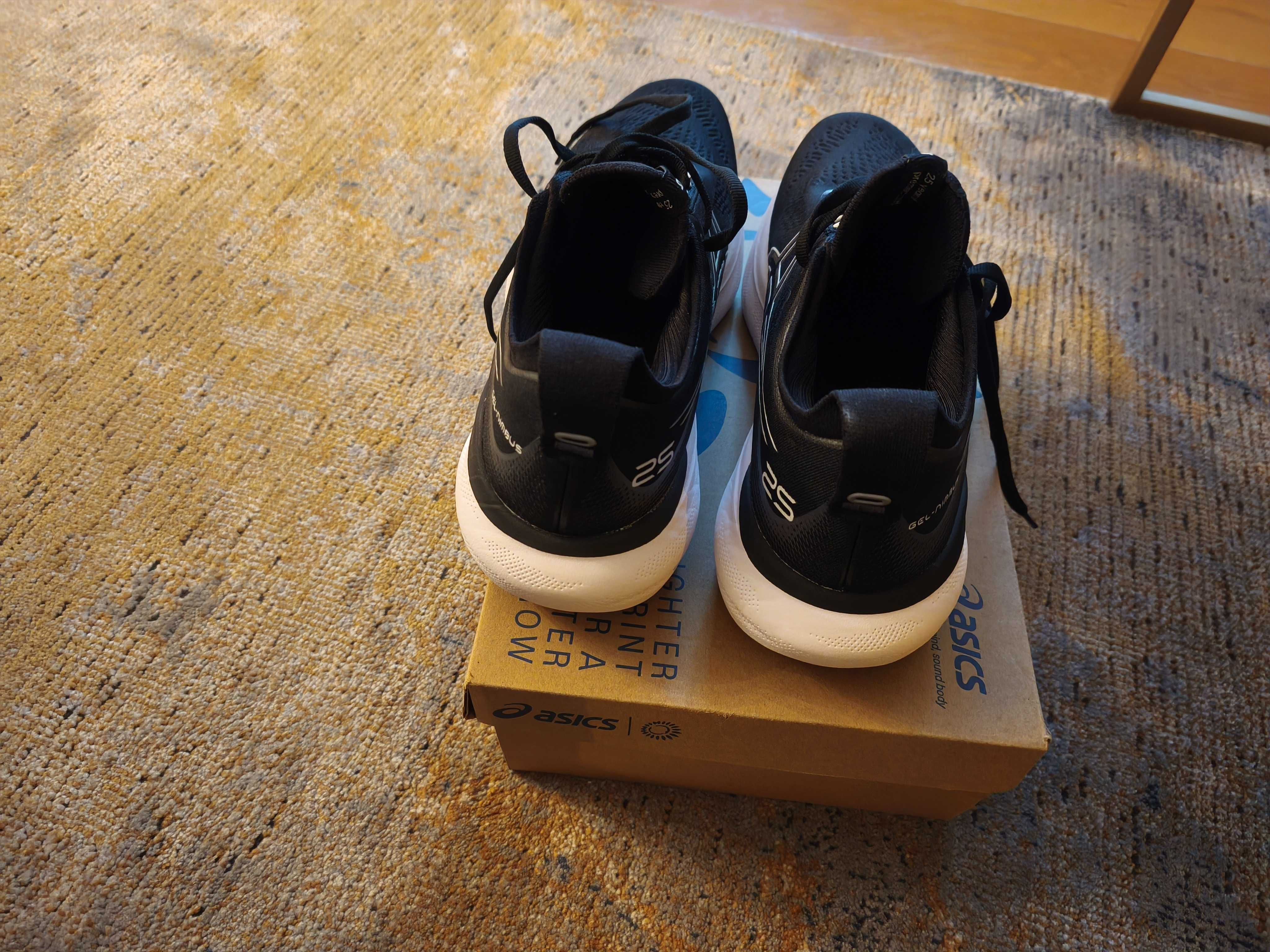 Asics Gel Nimbus 25 Sapatos desportivos caminhada novos sem estrear