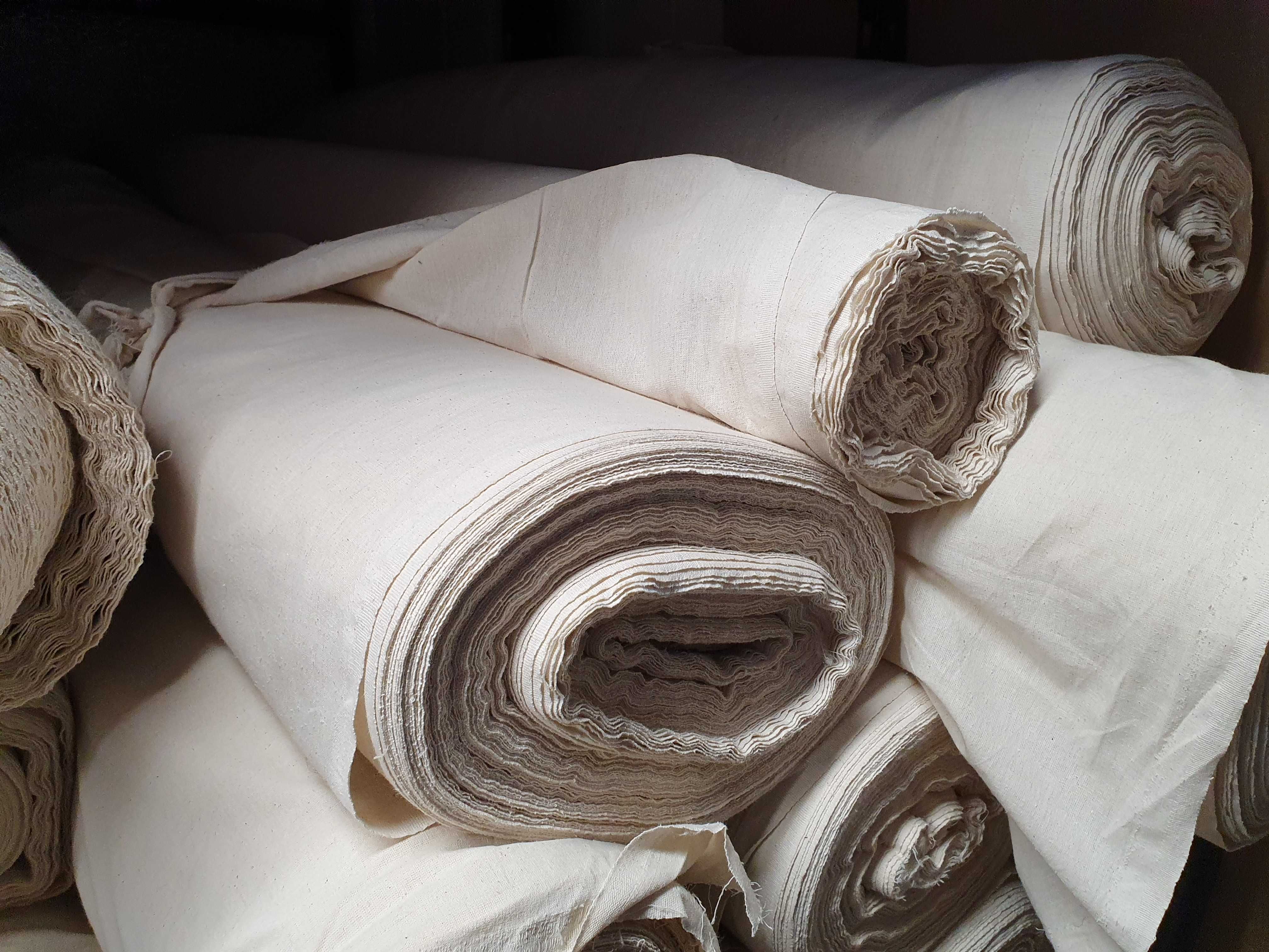 Sprzedam surówki bawełniane 100% tkanina surowa bawełniana