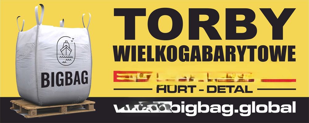Worki/opakowania typ BIG BAG,torby wielkogabarytowe kontener PRODUCENT
