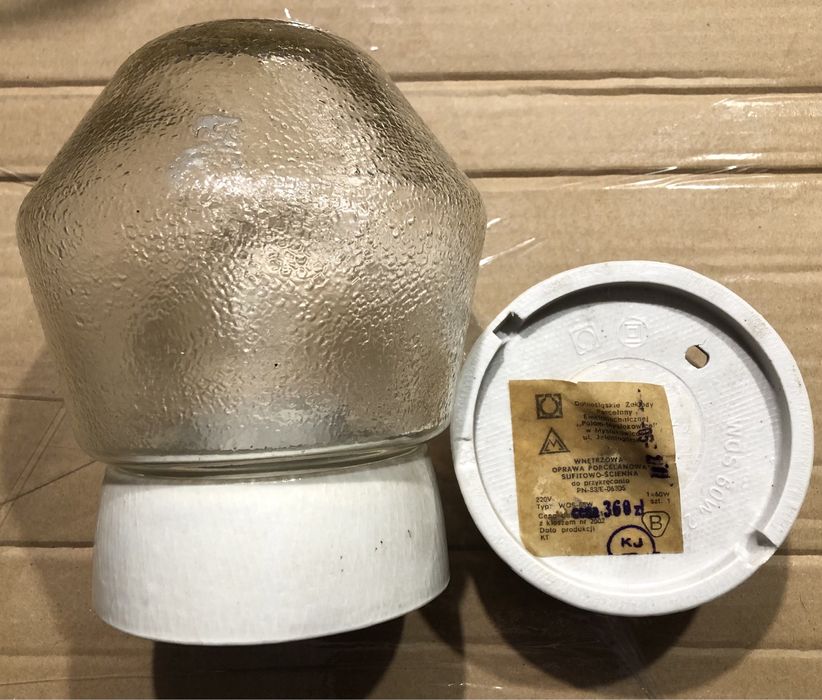 Lampa przemysłowa Loft do wnętrz kloszowa piwniczna POLAM