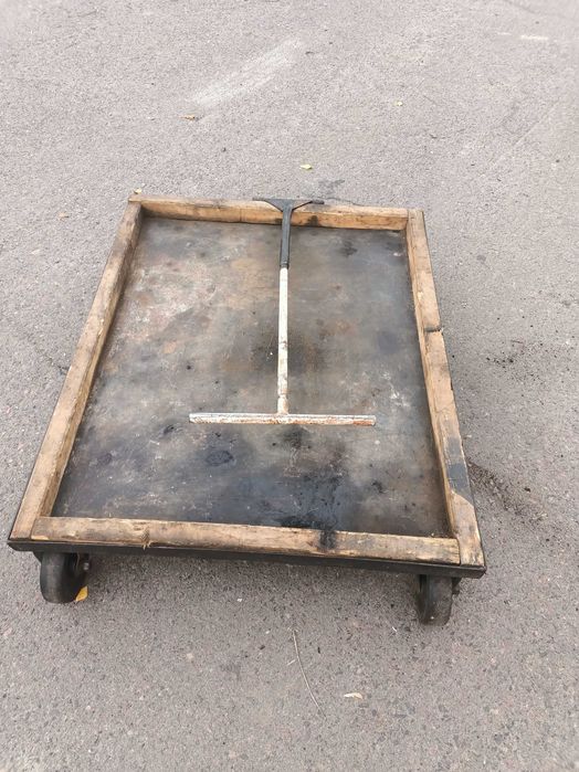 Тачка тележка візок платформенний