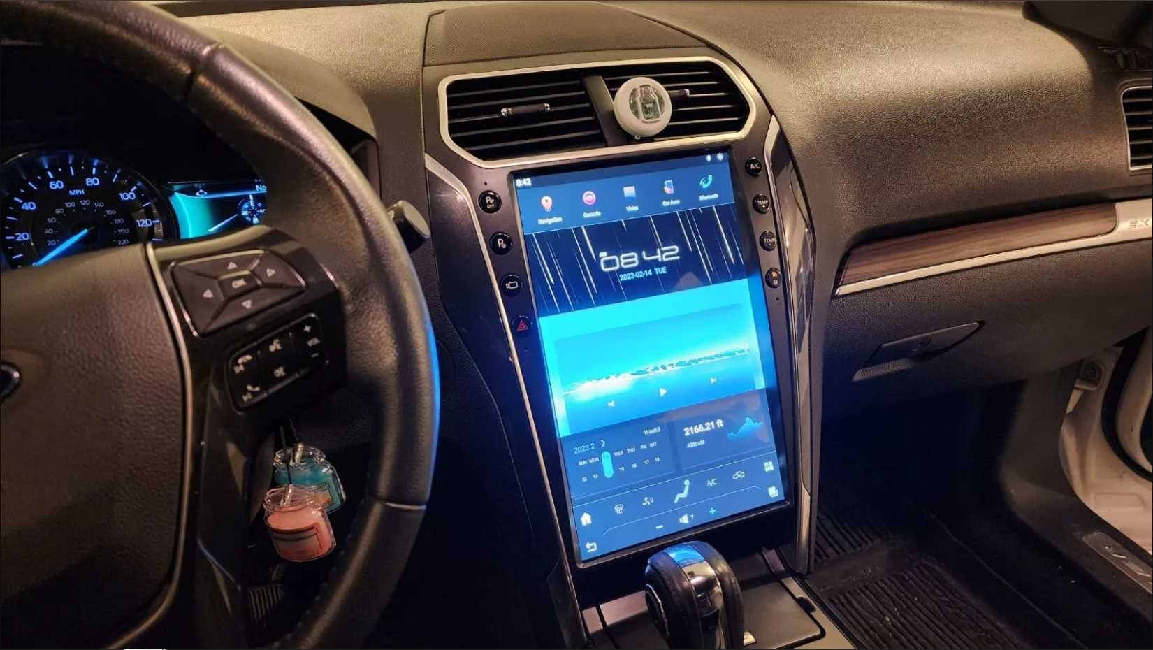 Ford Explorer (2011-2020) Android магнитола Tesla Style 14.4 (4G) TOP!