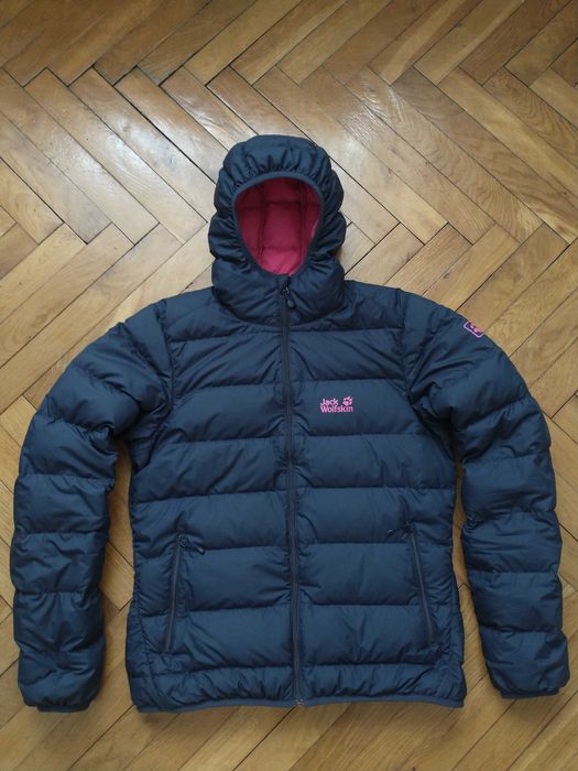 Damska kurtka Jack Wolfskin puchowa roz M kaczy puch 700 Stormlock