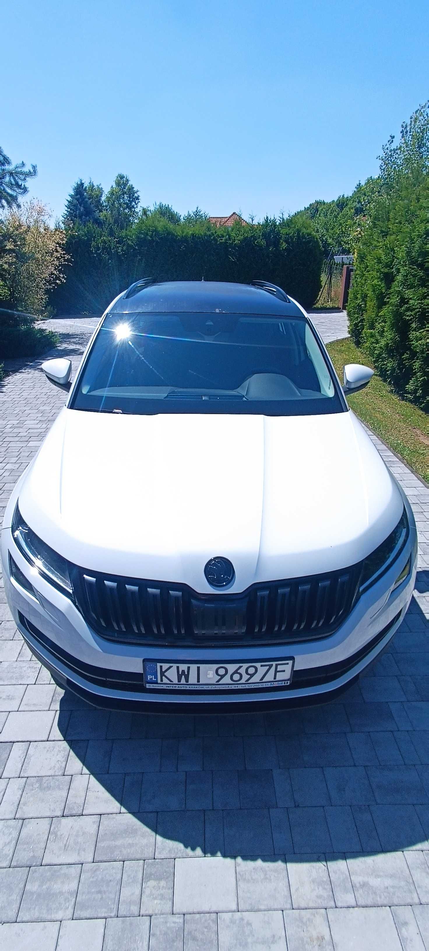 Skoda Kodiaq 2.0 DSG salon 1wł. 4x4 100% bezawaryjna i bezwypadkowa