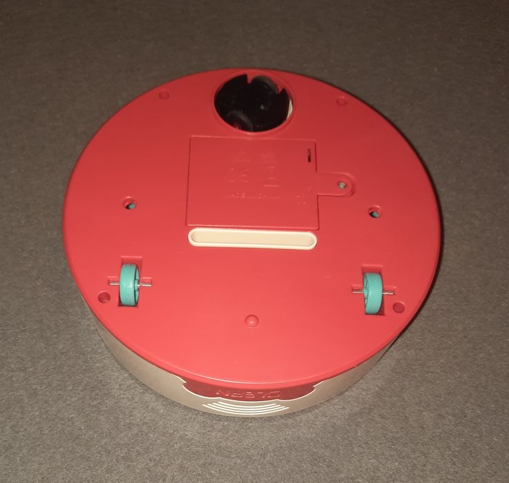 Odkurzacz zabawka działa jeździ świeci okrągły