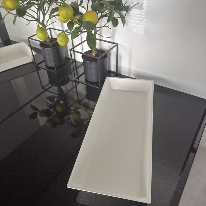 Ikea organizer do szuflad bialy do kuchni na sztucce przyprawy