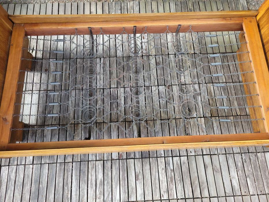 Stare przedwojenne Łóżko z 1935 roku