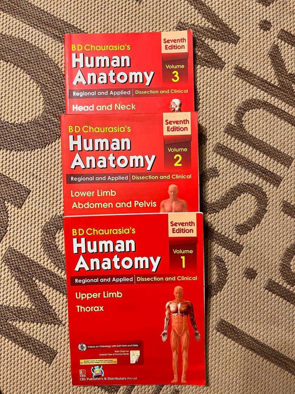 Human Anatomy (volume 1,2,3) Анатомія людини