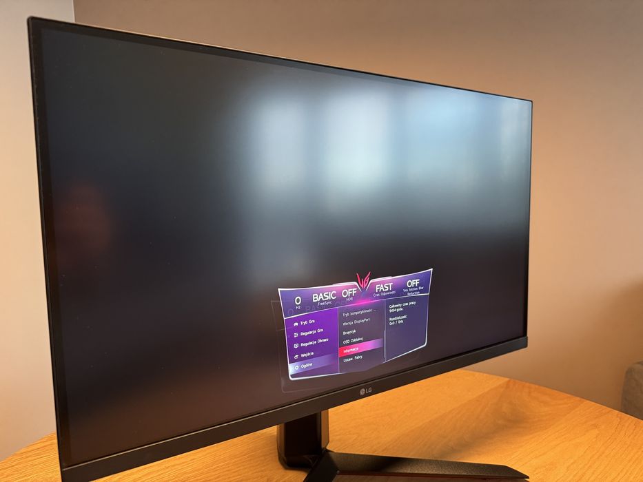 Monitor LG UltraGear 27GP850 27" 2560x1440px IPS 165Hz 1 ms [GTG]