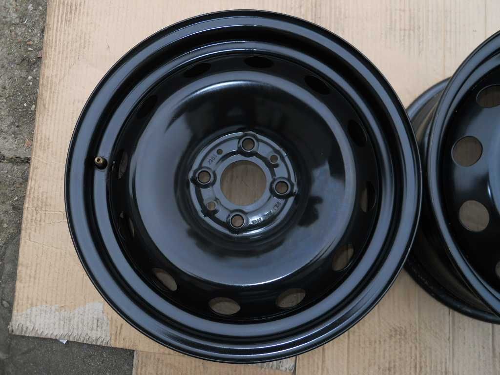 Nieużywana, ORYGINALNA felga stalowa 15 FIAT Stilo, 4x98, 6,5J, ET43