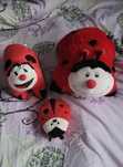 Poduszki Biedronki Biedronka ladybug