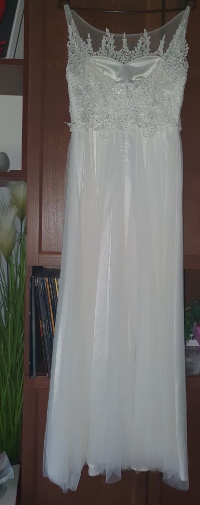 Suknia sukienka ślubna r. 34/36 170cm wzrost