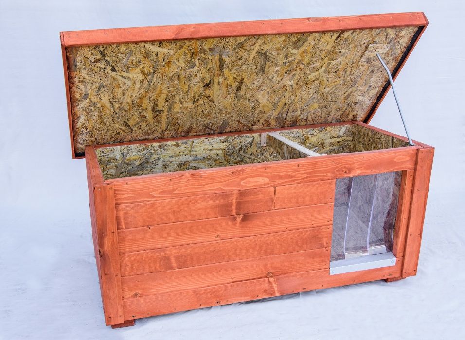 Buda dla psa duża XL 2w1 OCIEPLONA