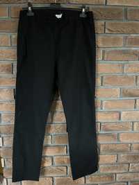 Czarne rozciagliwe spodnie rozmiar 48