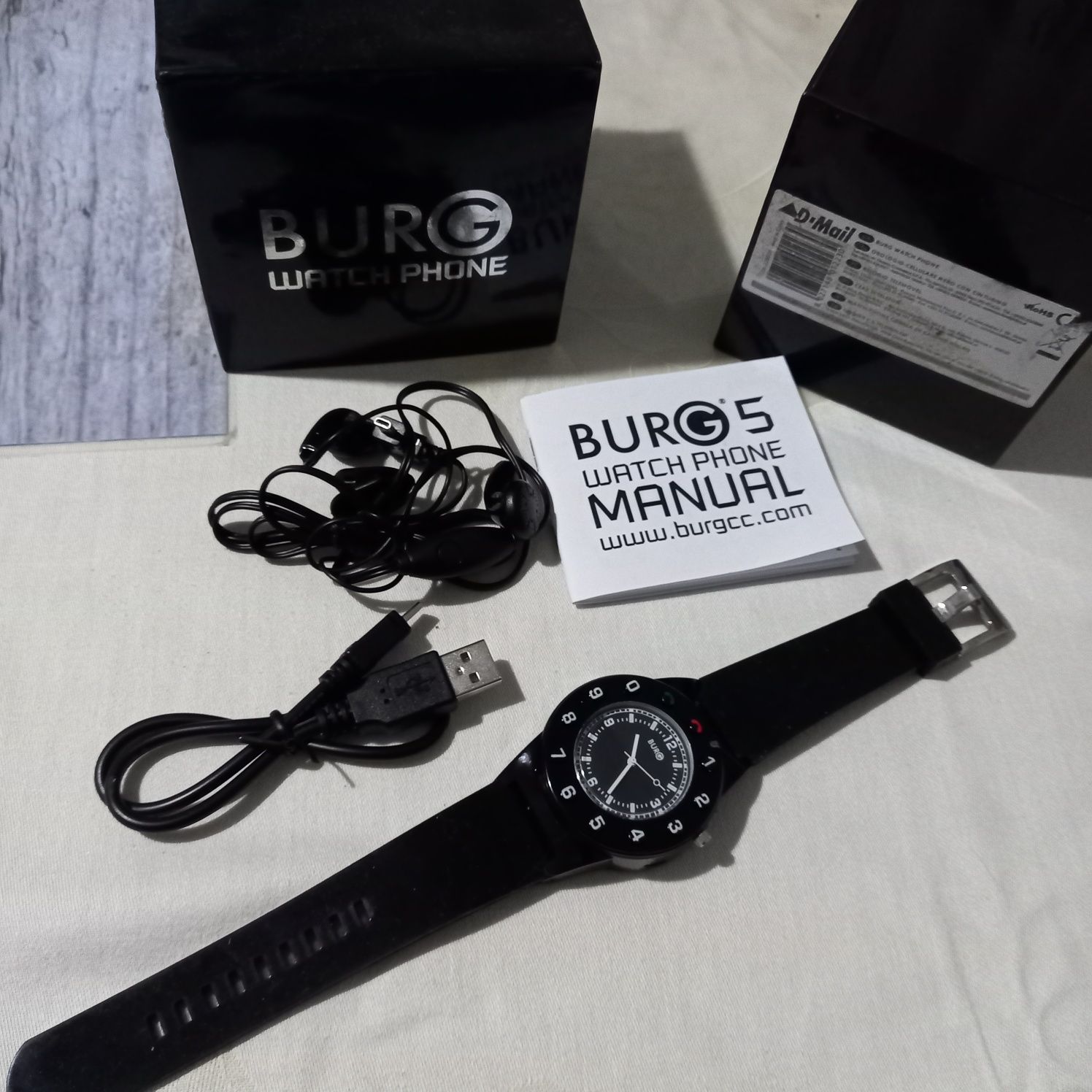 Смарт часи BURG 5 WATCH PHONE.Можливо треба міняти батарею.