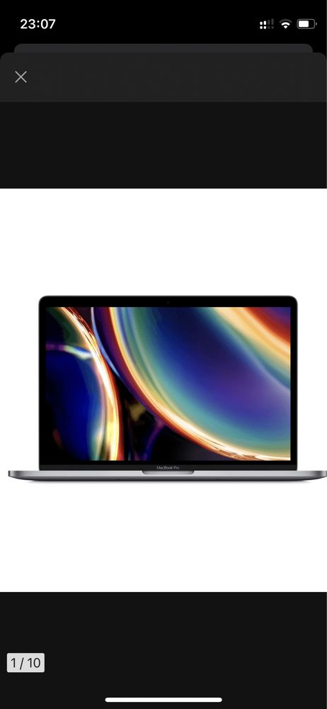 MacBook Pro 13 (2020) 13,3 " i5Quad 16 GB / 512 GB space grey