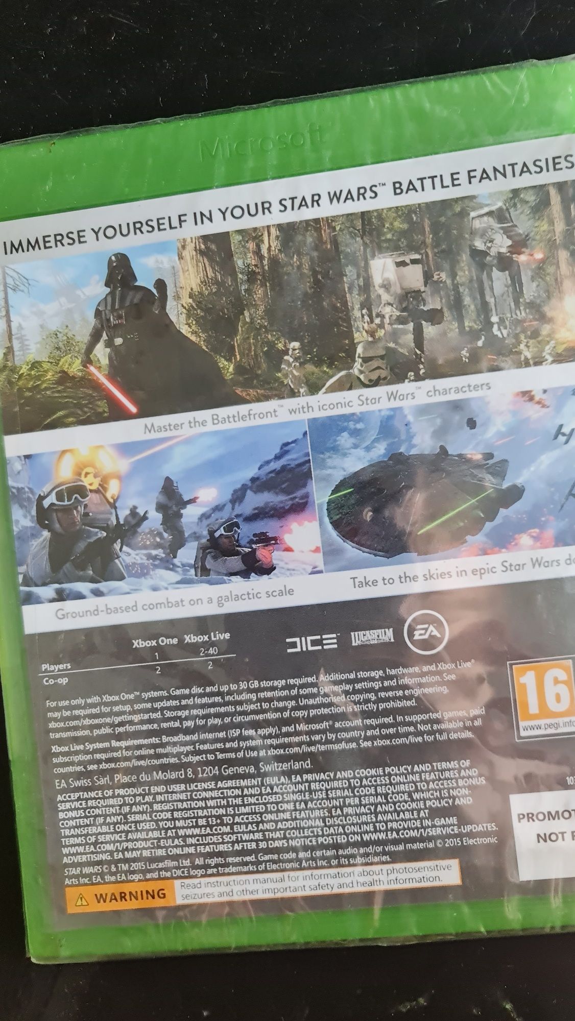 Star wars Battlefront EA xBox one nowa w folii