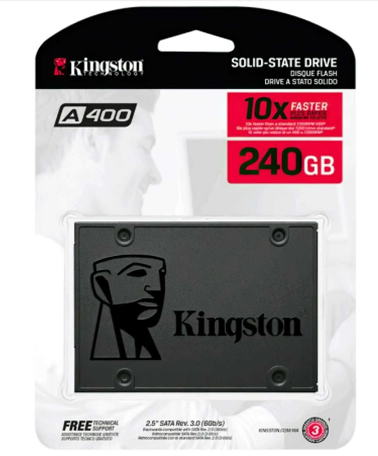 SSD диск Kingston 240GB 2.5" SATAIII новый запечатан
