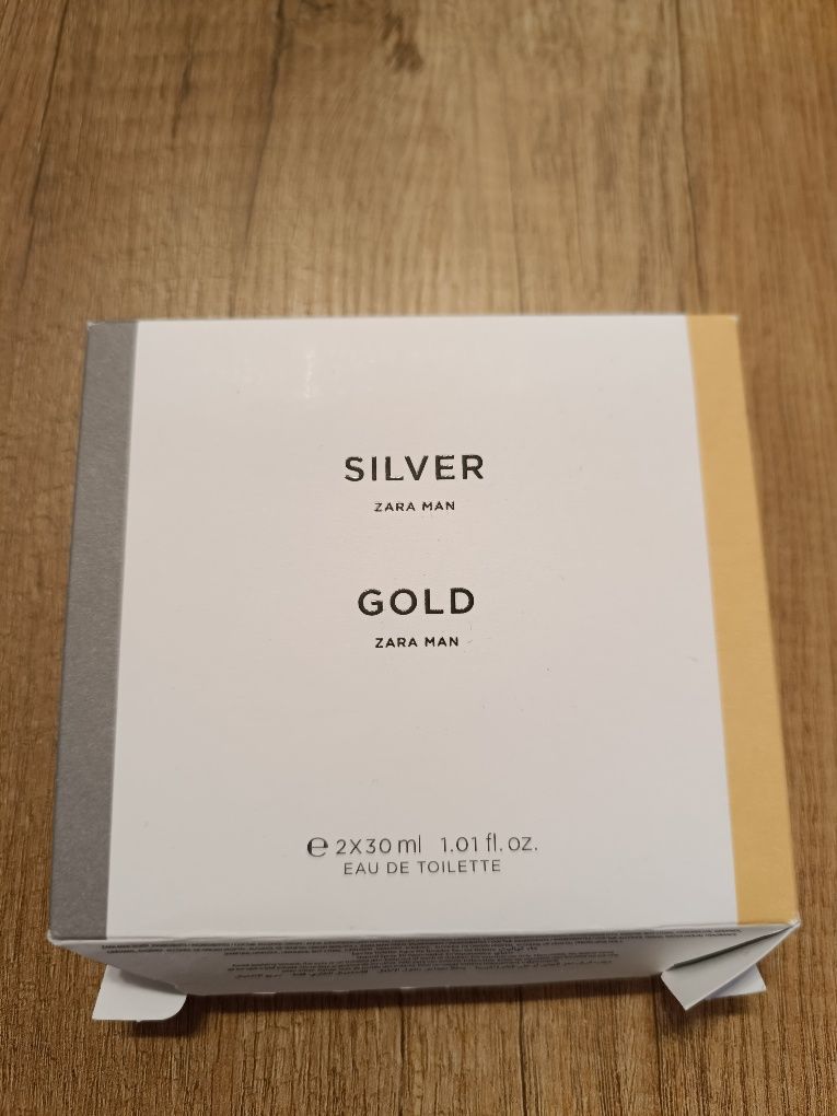 Zestaw perfum Zara Silver Gold