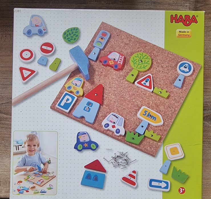 Klocki drewniane edukacyjne Haba