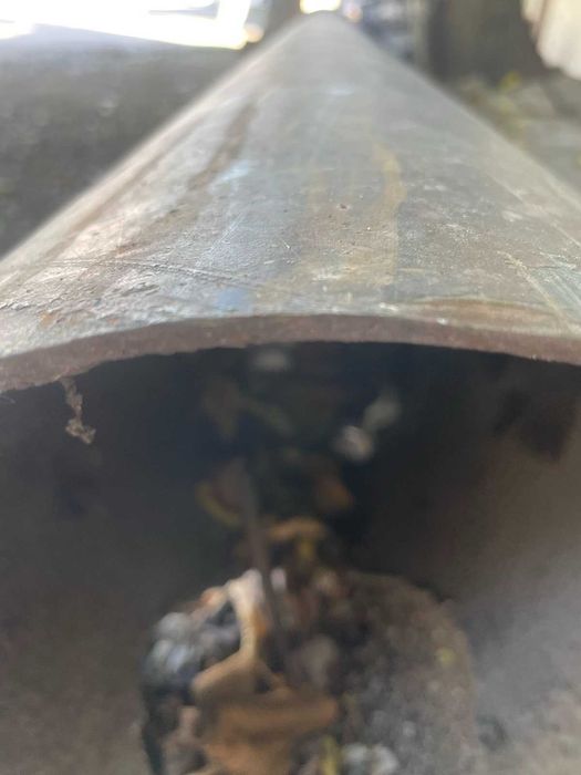 труба металева6 метрів,  27 см-діаметр , товщина металу 3 мм