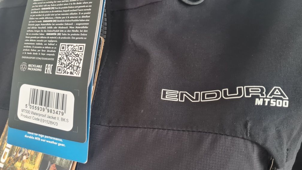 Nowa kurtka wodoszczelna Endura MT 500 II