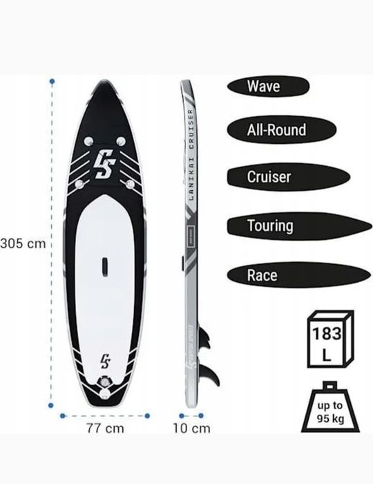 Deska SUP Capital Sports Lanikai Cruiser 9.8 305 cm