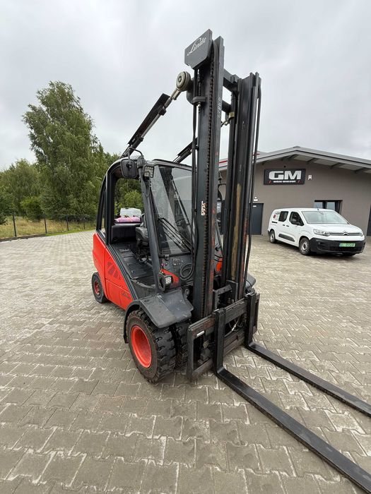 Wózek Widłowy Linde H30T LPG 2015 4,35 m pół kabina bliźniak