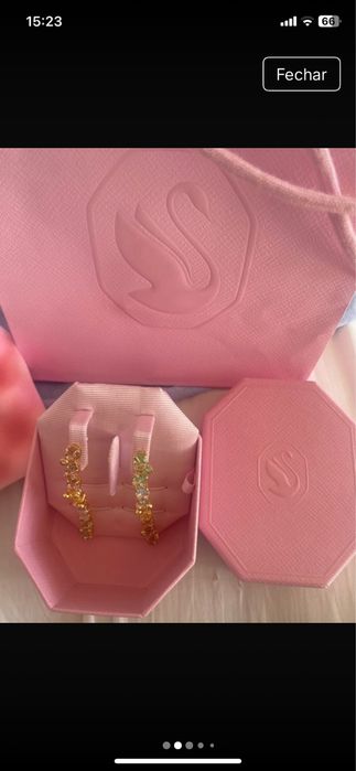 Brincos Swarovski a estrear