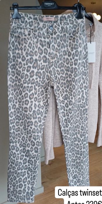 Calças TwinSet leopard print